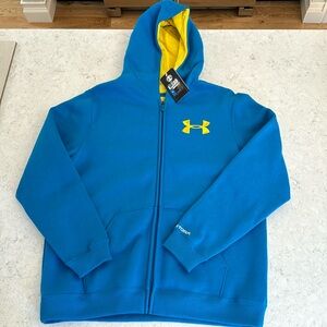 UNDER AMOUR Youth Full Zip Hoodie/Sweatshirt - NEW WITH TAGS